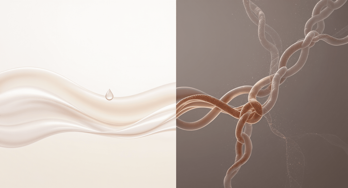 bilirubine-conjuguee-vs-non-conjuguee-illustration-hydrosolubilite Illustration conceptuelle comparant bilirubine conjuguée (hydrosoluble) et non conjuguée (liée à l’albumine).