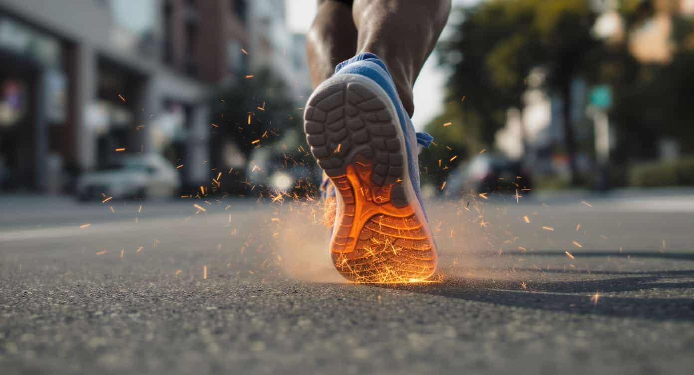 coureur-douleur-pied-exterieur-nerf-sural Coureur ressentant une douleur sur le côté externe du pied pendant la foulée