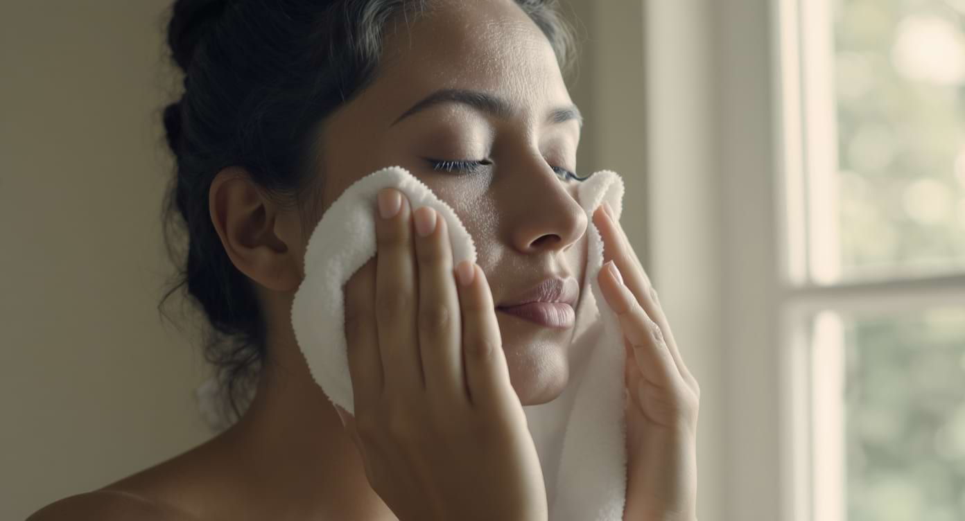 compresse-fraiche-malaise-vagal-geste-naturel Mains posant une compresse fraîche sur le visage pour calmer un malaise vagal