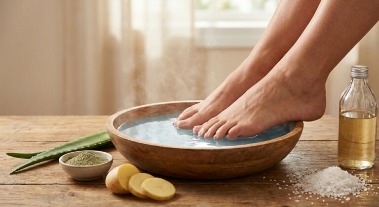 Remèdes de grand-mère efficaces pour soulager un pied qui brûle