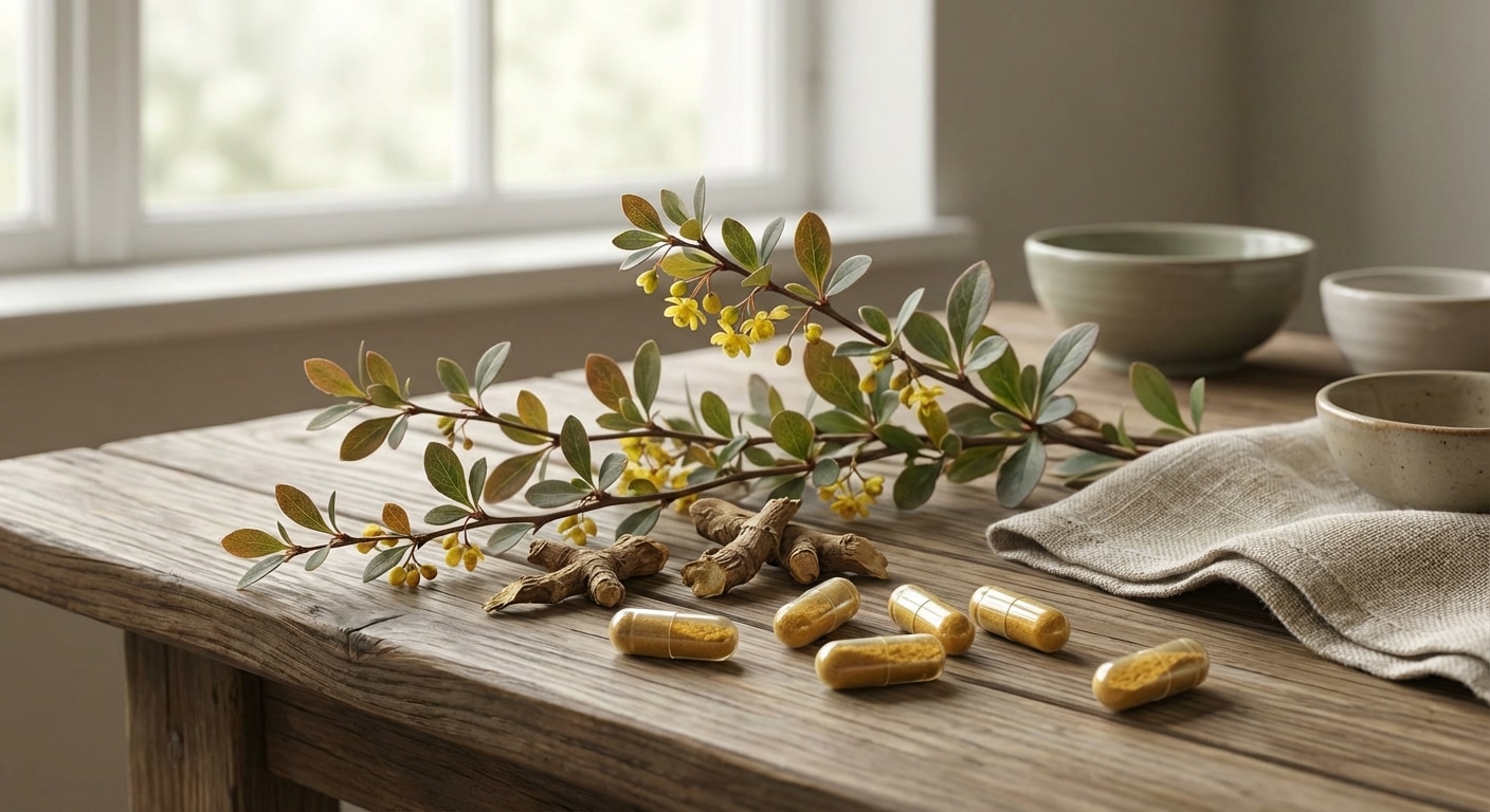 berberine-origine-vegetale-utilisation. Origine végétale de la berbérine et présentation d’un complément alimentaire de qualité.