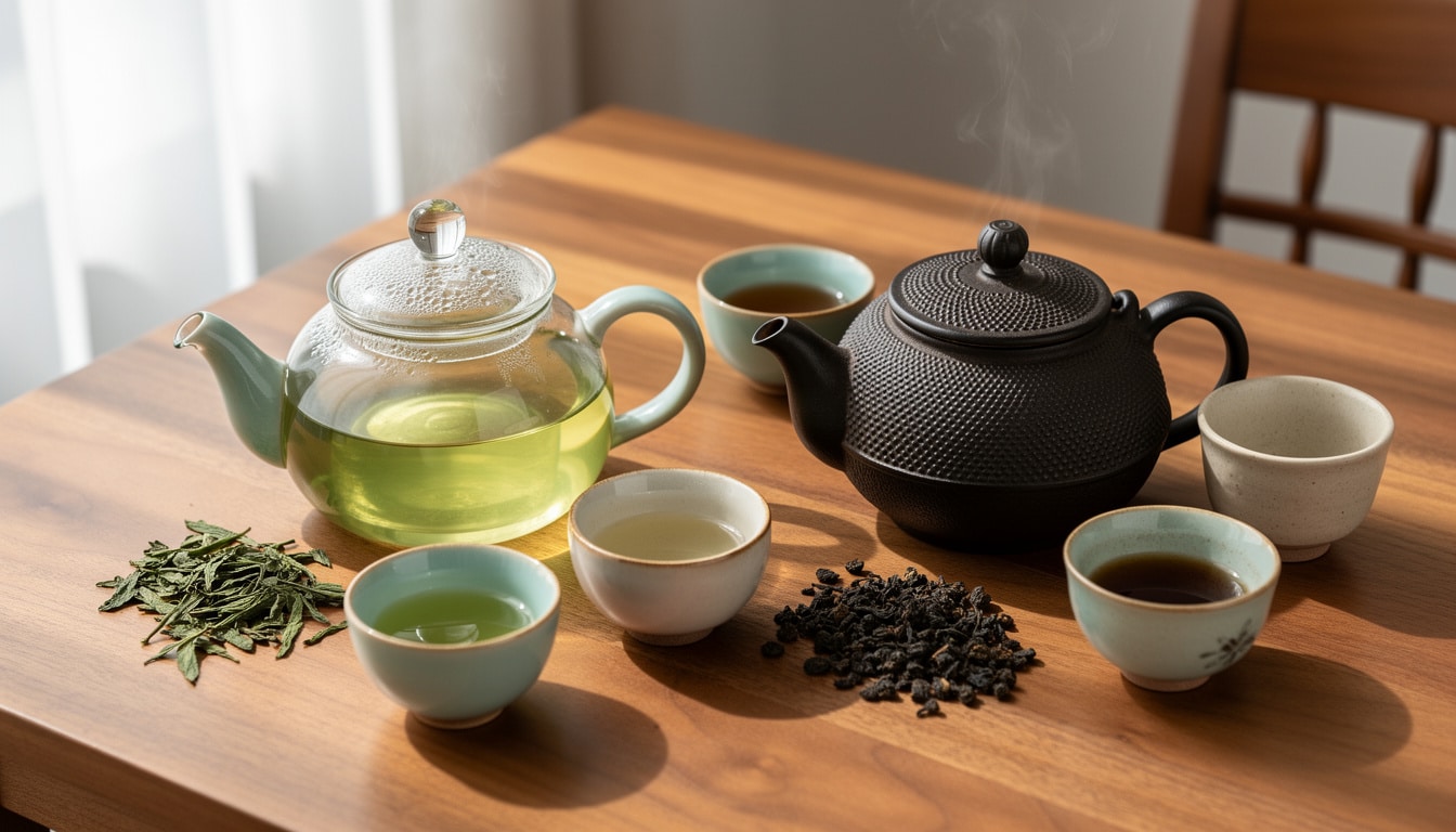 découvrez les différences entre le thé fermenté et le thé vert, et comprenez leurs effets bénéfiques sur la digestion et le système nerveux pour mieux choisir votre infusion.
