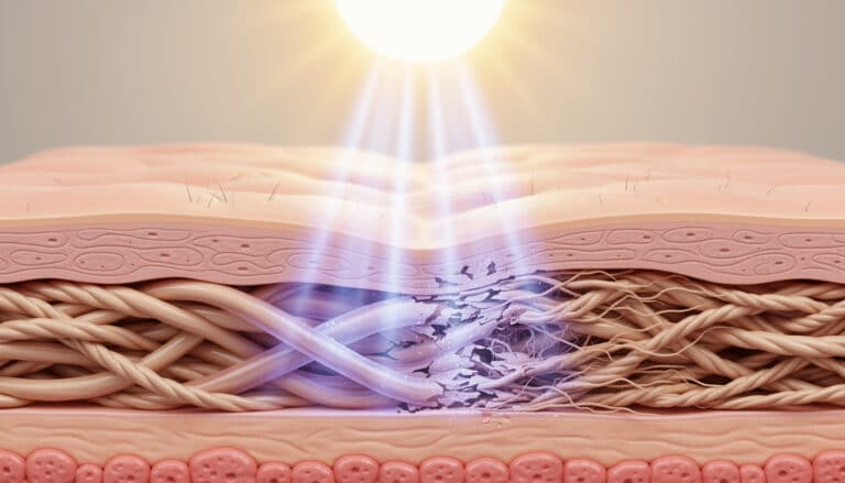 découvrez comment l'exposition au soleil affecte le collagène de votre peau et accélère le vieillissement cutané. conseils pour protéger et préserver une peau jeune et saine.