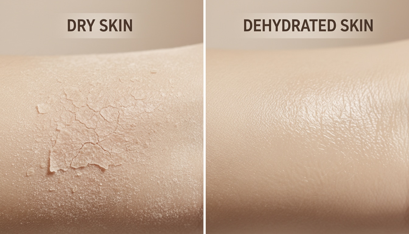 découvrez les différences entre peau sèche et peau déshydratée, apprenez à éviter les erreurs fréquentes et adoptez les meilleures solutions pour une peau saine et éclatante.