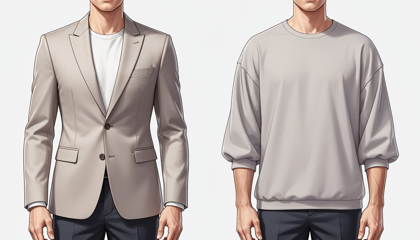 découvrez pourquoi certains vêtements semblent rapetisser la carrure et comment choisir des habits qui mettent en valeur votre silhouette.