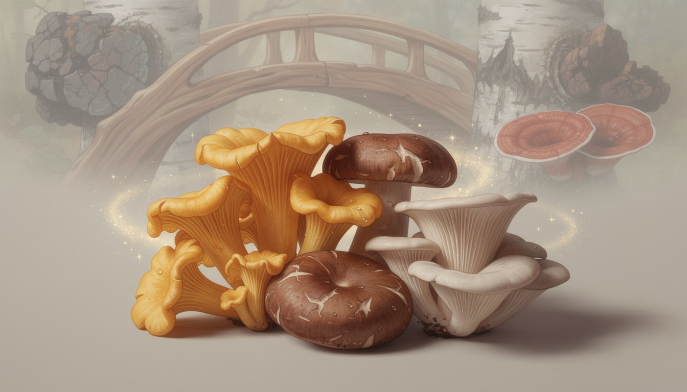 découvrez les bienfaits des champignons comestibles et médicinaux, riches en nutriments et zinc, pour renforcer votre immunité. explorez notamment les vertus du chaga et du reishi.