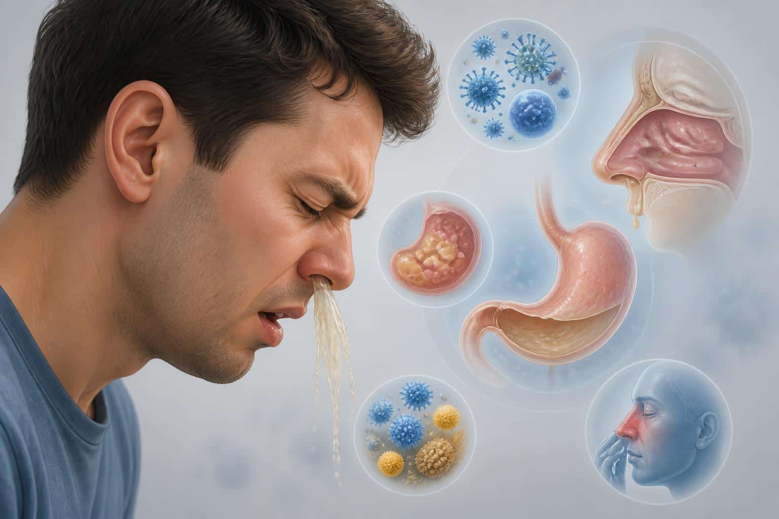 découvrez les causes, symptômes et solutions du vomissement par le nez pour mieux comprendre et gérer ce phénomène inhabituelle.