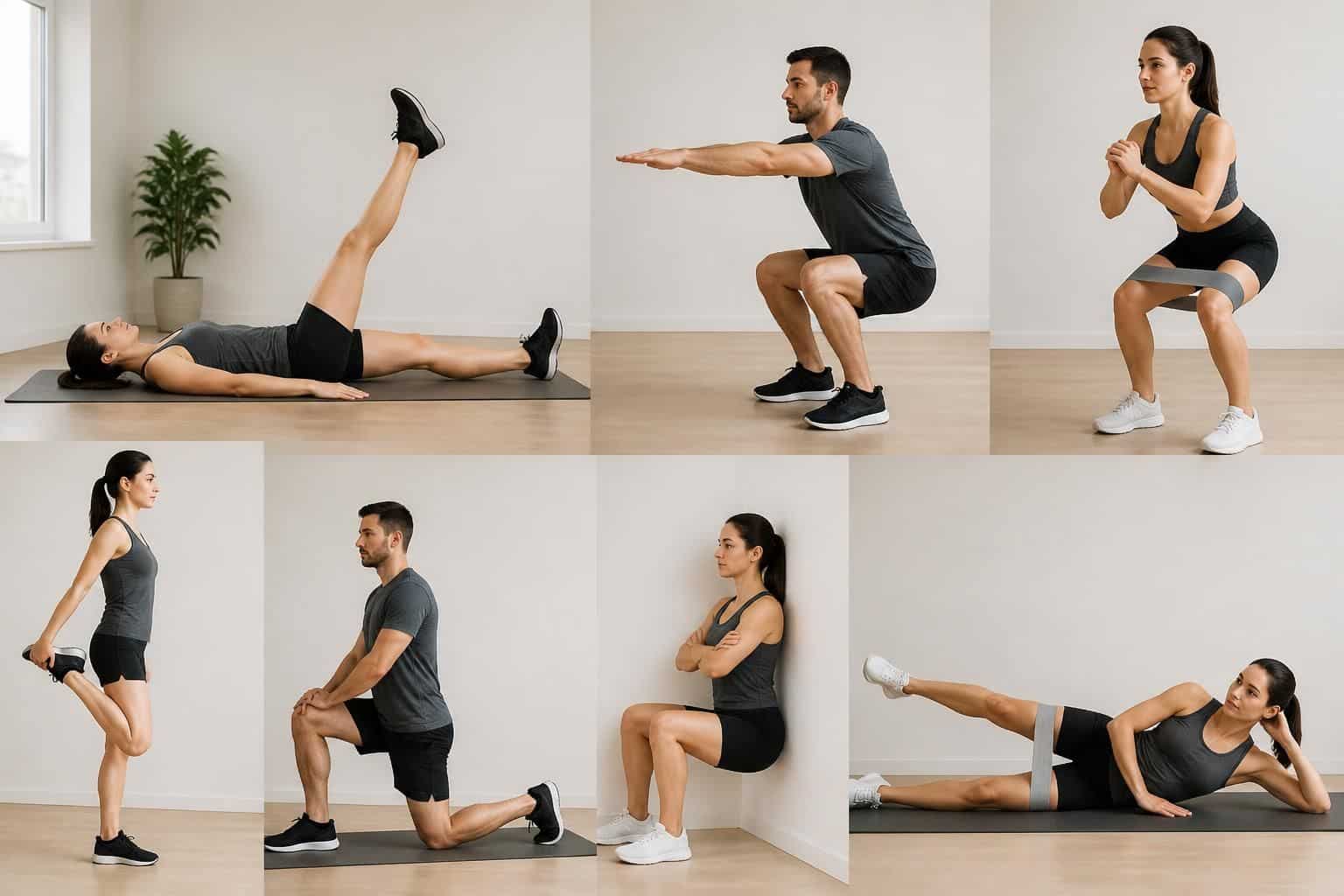 découvrez des exercices efficaces pour soulager le syndrome fémoro-patellaire, améliorer la mobilité du genou et réduire la douleur au quotidien.