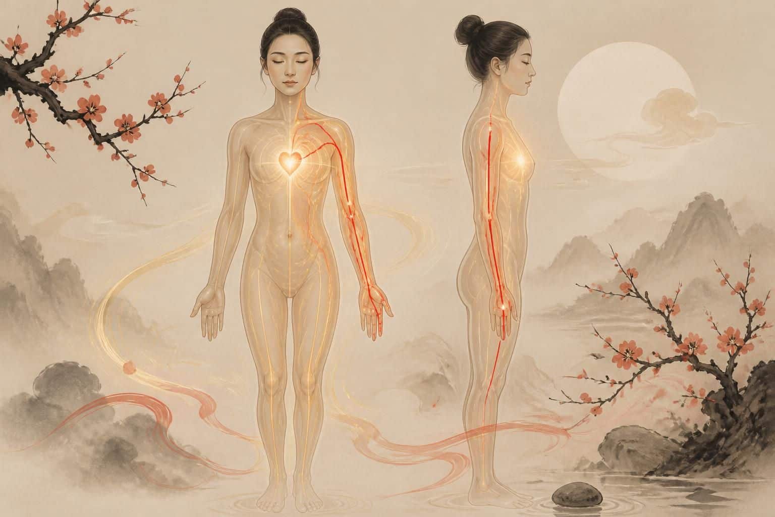 découvrez l'importance du méridien du cœur en médecine traditionnelle chinoise, son rôle énergétique et son influence sur la santé physique et émotionnelle.