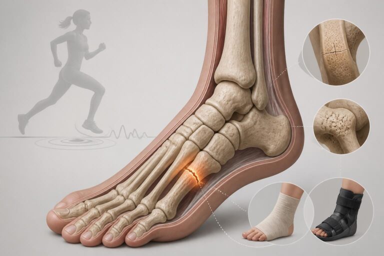 découvrez les causes des fractures de fatigue du pied, les symptômes à reconnaître et les traitements efficaces pour une guérison rapide et optimale.